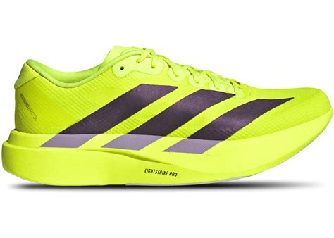 Adidas Adizero Evo Sl Solar Yellow Plum – Kicks Machine