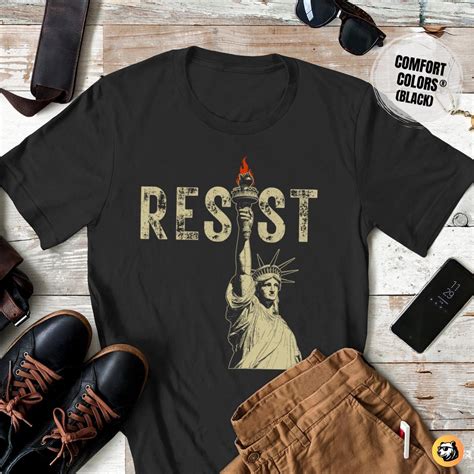 Resist Vintage Lady Liberty Shirt, Resist Statue of Liberty Vintage ...