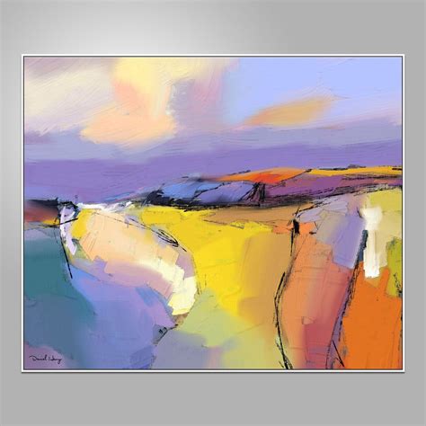 Abstract Landscape Painting Master Bedroom Decor Abstract - Etsy