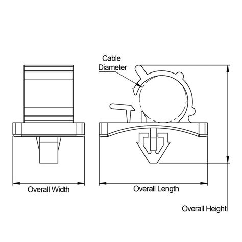 Buy SRPKKL - Plug In Locking Clip | Essentra Components VN