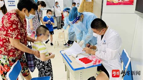 为特殊儿童做核酸检测 南京浦口残疾人康复中心在行动