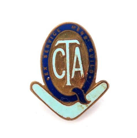 Rare Vintage CTA Commercial Travellers Association Badge. - Harrington ...