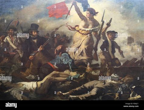 Liberty Leading the People, depicting the 1830 July Revolution in France