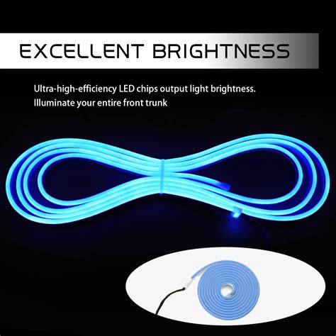 Buy HANSSHOW Tesla Frunk Brighten LED Strip Modified Lighting for Tesla ...