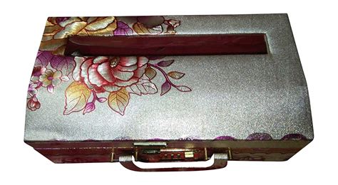 Haryana Craft Women's Silver Round 3 Partition Bangles Box (30 X 8 X 8 ...