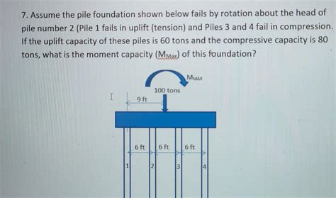 Pile Foundations Solved Questions 的图像结果