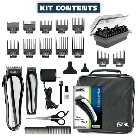 Buy Cordless Hair Clipper & Touch Up Kit Professional Men's Trimmer ...