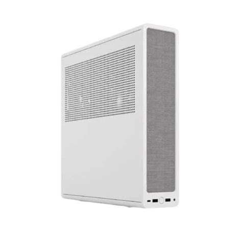 Shop Fractal Design Ridge PCIe 4.0 (M-ITX) Mini Tower Cabinet (White ...