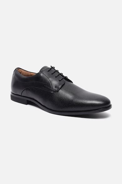 Buy Men Black Lace Up Shoes Online - 39741058 | Van Heusen