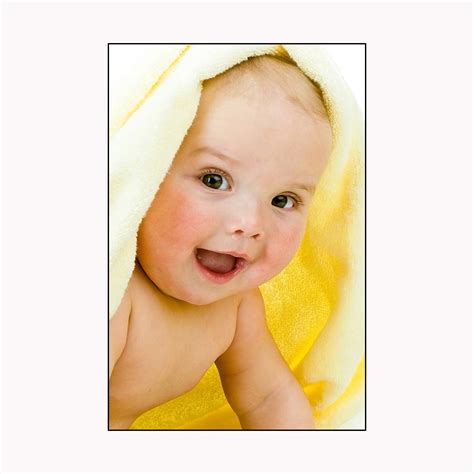 Pnf Cute Babies (Baby) Wall Poster Waterproof (12x18inch,Multicolour ...