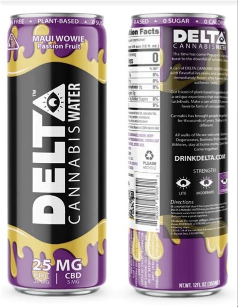 Delta Cannabinoids Water