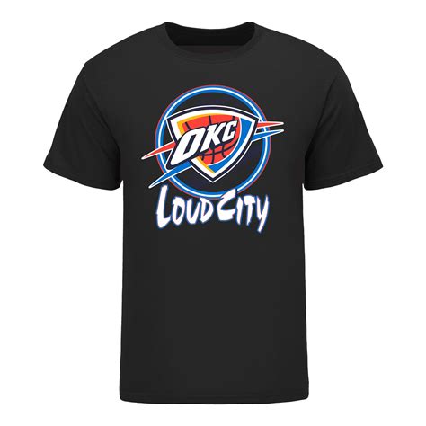 OKC THUNDER NEON LOUD CITY T-SHIRT | Official OKC Thunder Shop