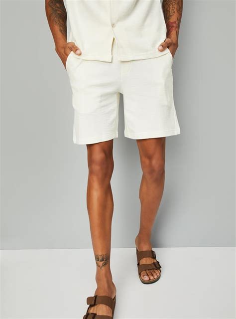 Buy Men Solid Lounge Shorts Online at just Rs. 499.0 - 1000013636420 ...