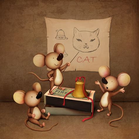 Bell the Cat Story - Short Story for kids with Pictures