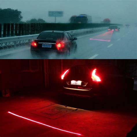 Chitra Traders-Led Car Laser Tail Fog Light Anti Collision Rear End ...