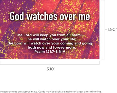 Watch Over Me Bible Quote