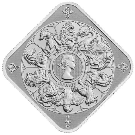 2025 10oz Silver Queen Beast Completer Bar - Royal Bull