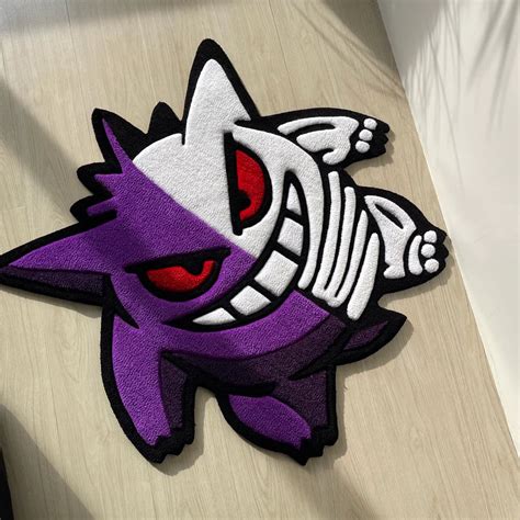 Gengar Skeleton Rug – Kaleen Kari