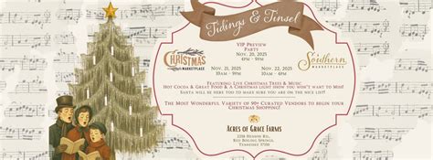 A Christmas Marketplace | Tidings & Tinsel 2025, 2258 Henson Road, Red ...