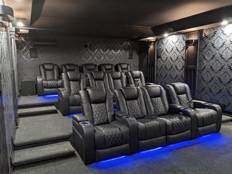 Diy Home Theater Seating DIY Basement Home Theater Ideas That Wow On A