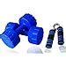 Buy Aurion Hand Dumbbells Weights Fitness Home Gym Exercise Barbell 1Kg ...