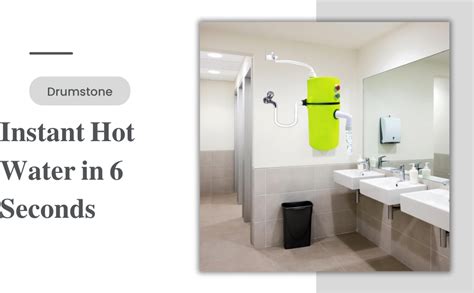 Buy Drumstone® 𝟏𝟓 𝐘𝐞𝐚𝐫𝐬 𝐆𝐮𝐚𝐫𝐚𝐧𝐭𝐞𝐞 Instant Auto Cut-Off Water Heater for ...