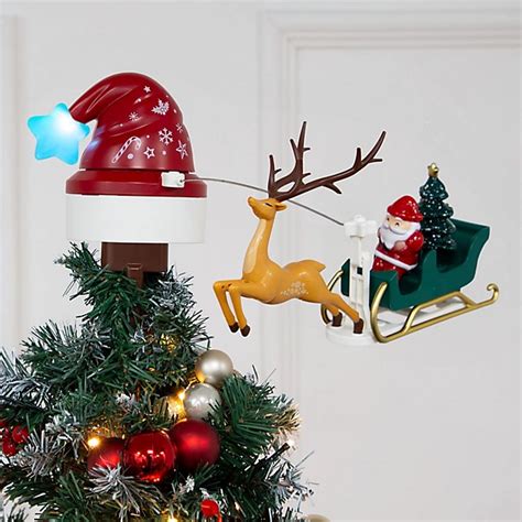 Image result for Lighted Rotating Christmas Tree