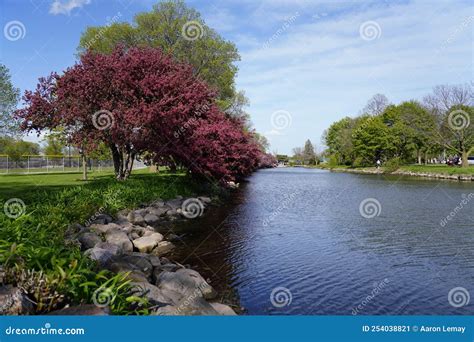Stunning Rivers in Fond Du Lac Lakeside Park Stock Image - Image of ...