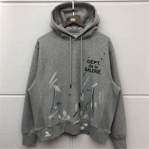 baggy gallery dept hoodie very comfy #gallerydept... - Depop