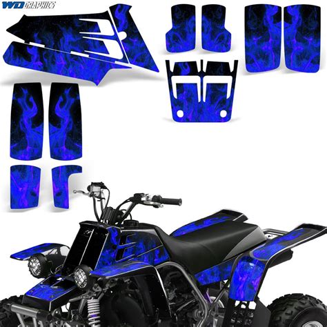 Buy ATV Graphics kit Sticker Decal Compatible with Yamaha Banshee 350 ...