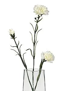 Single , White : Floral Elegance Artificial 70cm Single Stem White ...