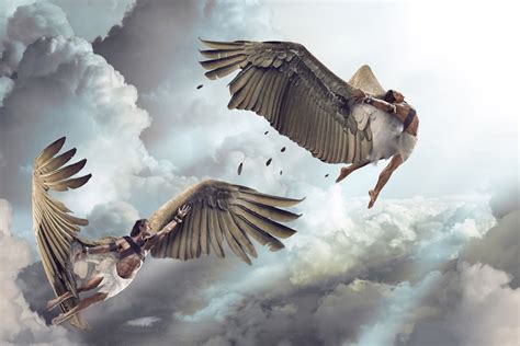 Icarus and Daedalus (Frame Incl.) - (Unique 1/1) Digital by Cheraine ...