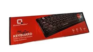 Amazon.in: Buy Quantron Wireless Full-Size Keyboard, Black Online at ...