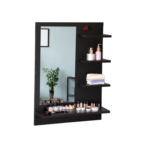PEDPIX Wall Mirrors with Shelf: Decorative Wall Hanging Dressing Table