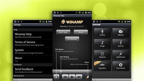 Image result for Winamp Pro Android