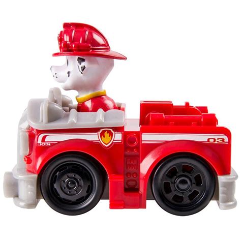 Buy Paw Patrol Rescue Racer Toy Car Marshall - Red Online at Best Price ...