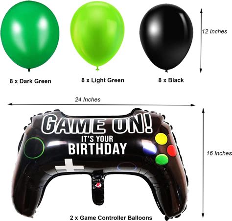 9th Birthday Decorations for Boys, Gaming Party | Ubuy India