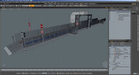 Cargo and Vehicle Inspection Conveyor System 3D model | 3D Molier ...