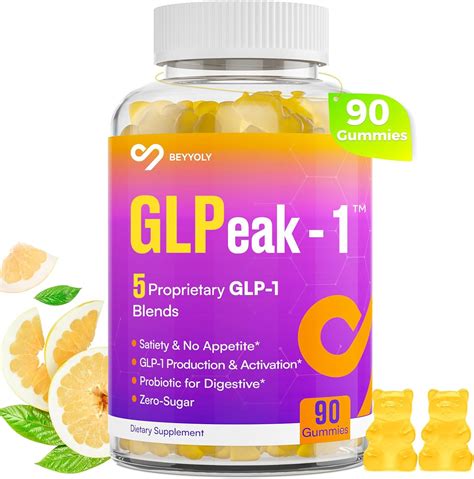 Amazon.com: GLP-1 Supplement | GLP 1 Gummy, GLP1 Probiotic Gummy for ...