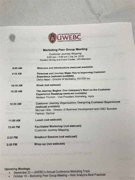 Menu at Gordon Dining and Event Center restaurant, Madison