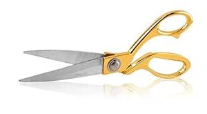 one stop shop Stainless Steel Sewing,Tailoring Scissor Golden (265mm ...