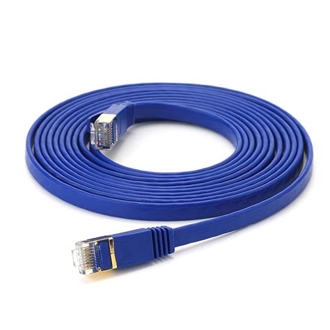 Cat 7 Ethernet Cable 32AWG Oxygen-Free Copper 10Gbps High Speed 600Mhz ...
