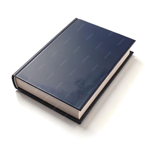 Black book blank cover set with clipping path | Premium AI-generated image