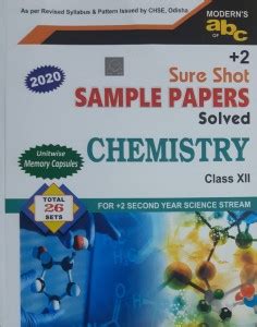 +2 Sample Paper Chemistry Class 12 ( CHSE Pattern ): Buy +2 Sample ...