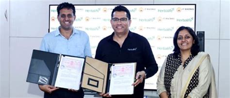 Herbalife India & IIT Madras Sign Agreement to Establish Plant Cell ...