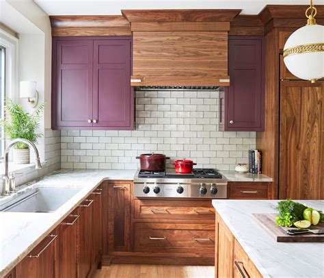Purple Cabinets Kitchen Lovely In Lavender — Riemer Kitchens