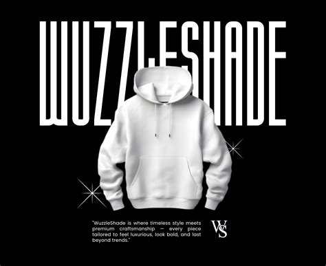 Classic White Hoodie – WuzzleShade
