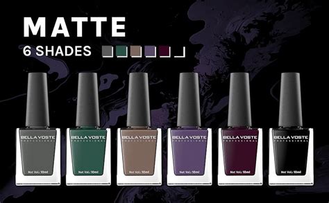 Buy Bella Voste Gel Shine Nail Paints | Quick Drying Formula | Paraben ...
