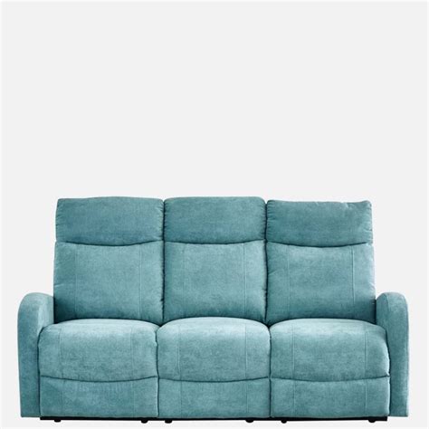 Bantia 3 + 2+ 1 Seater Blue Color Manual Recliner