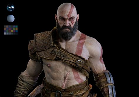 ArtStation - LookDev Character, God of War (2018)